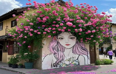 武宣怎么设计网红打卡墙绘