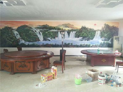 武宣墙绘-写实风景