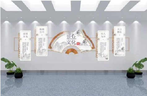 武宣企业文化墙设计的核心要素。