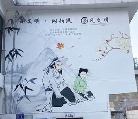 武宣分享几个墙绘保养知识。